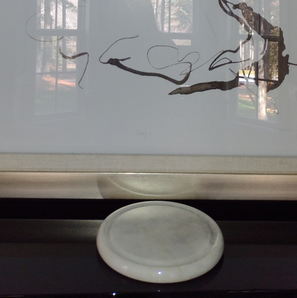 Marble Fruit and Cheese Serving Plate - Picture 5 of 9